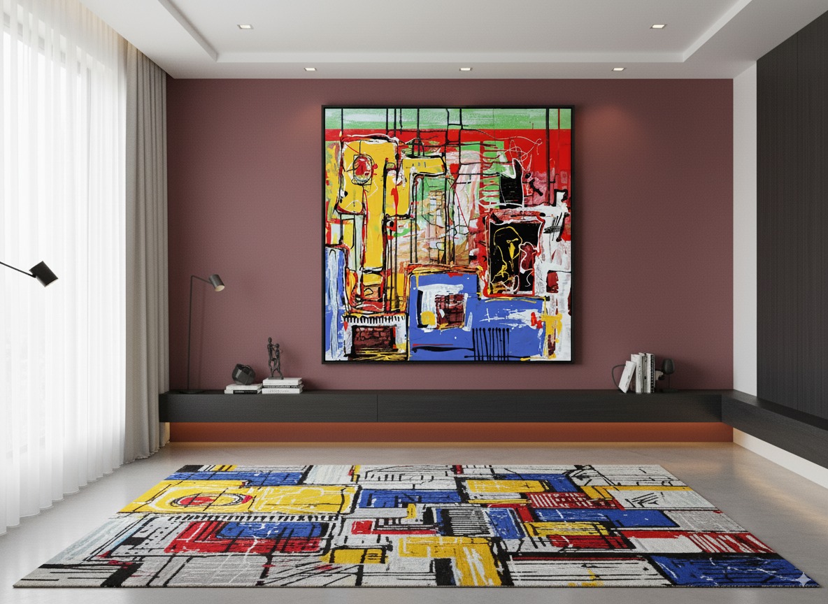 مجموعه نقاشی آبستره مدرن | دانلود آثار هنر دیجیتال و نئو اکسپرسیونیسم