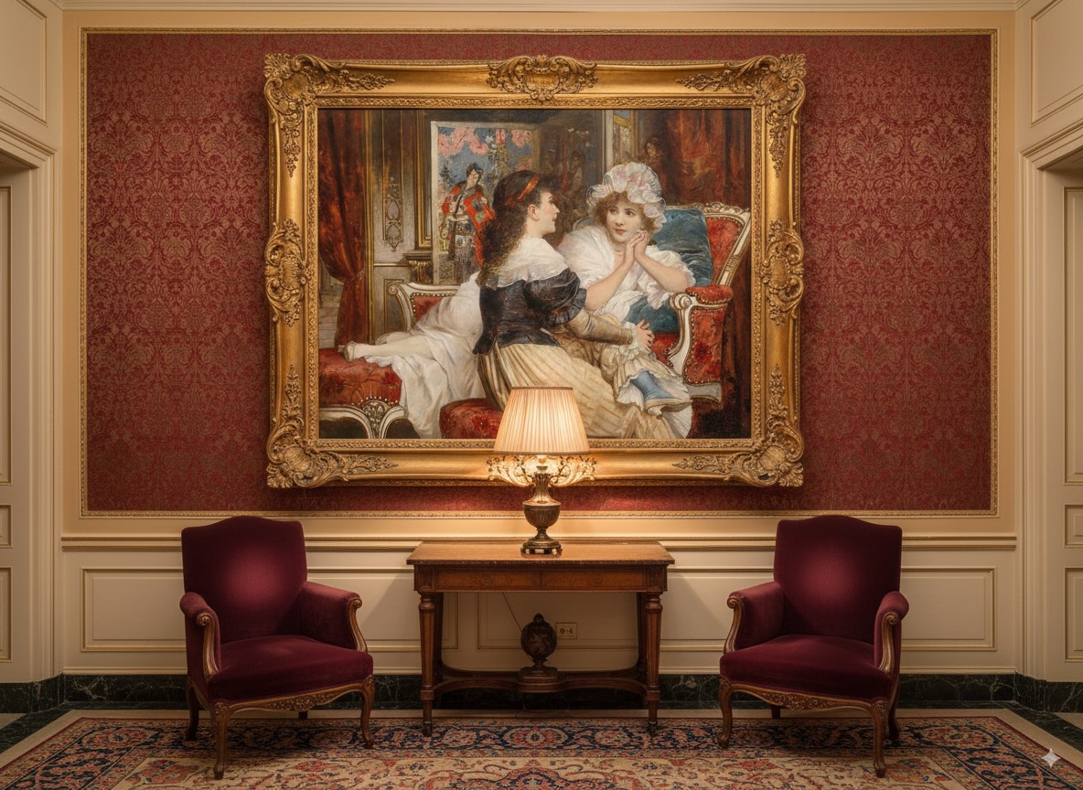 مجموعه تابلو نقاشی کلاسیک و مدرن | دانلود آثار هنر اروپایی و پرتره زن