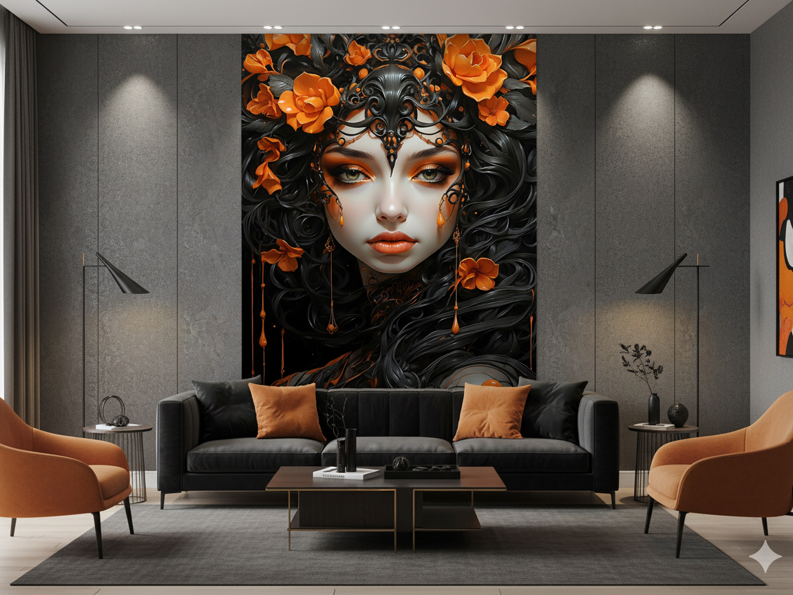 کلکسیون هنر دیجیتال الهه‌ها و فرشتگان طلایی