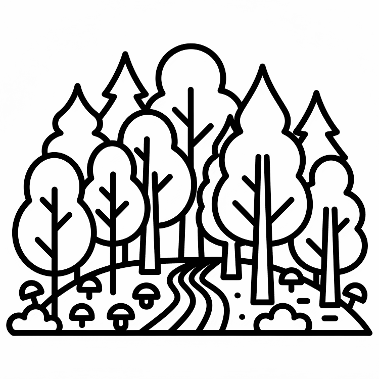 دسته بندی جنگل و درختان