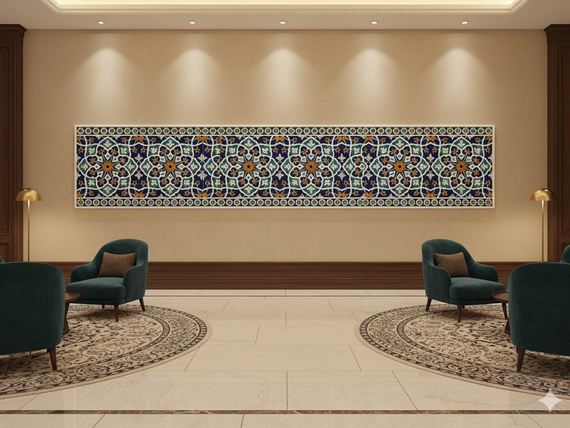 کلکسیون وکتور نقوش اسلیمی و اسلامی | پترن و حاشیه تزیینی