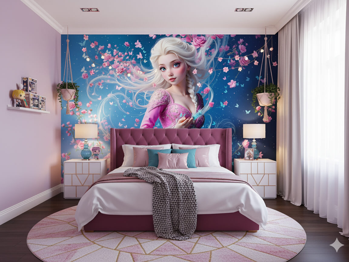 مجموعه پرنسس السا و آنا پوستر و نقاشی دیجیتال فروزن