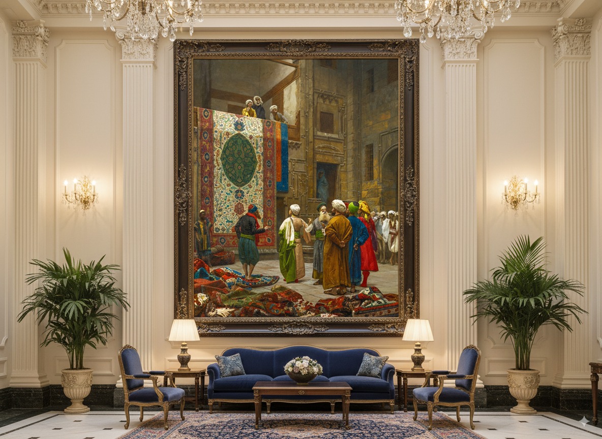 دانلود تصاویر نقاشی ژان لئون ژروم | هنر آکادمیک، شرق‌شناسی و تاریخ