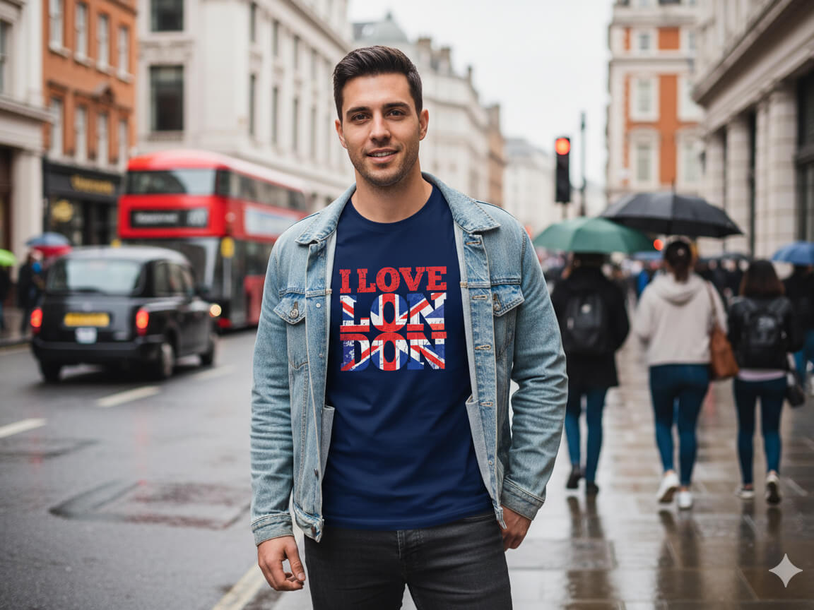 طرح چاپ تیشرت تایپوگرافی شهری و وینتیج