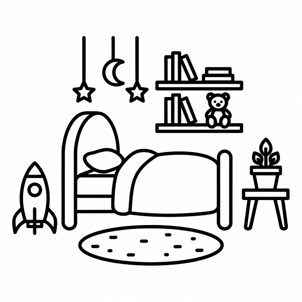 دسته بندی اتاق کودک