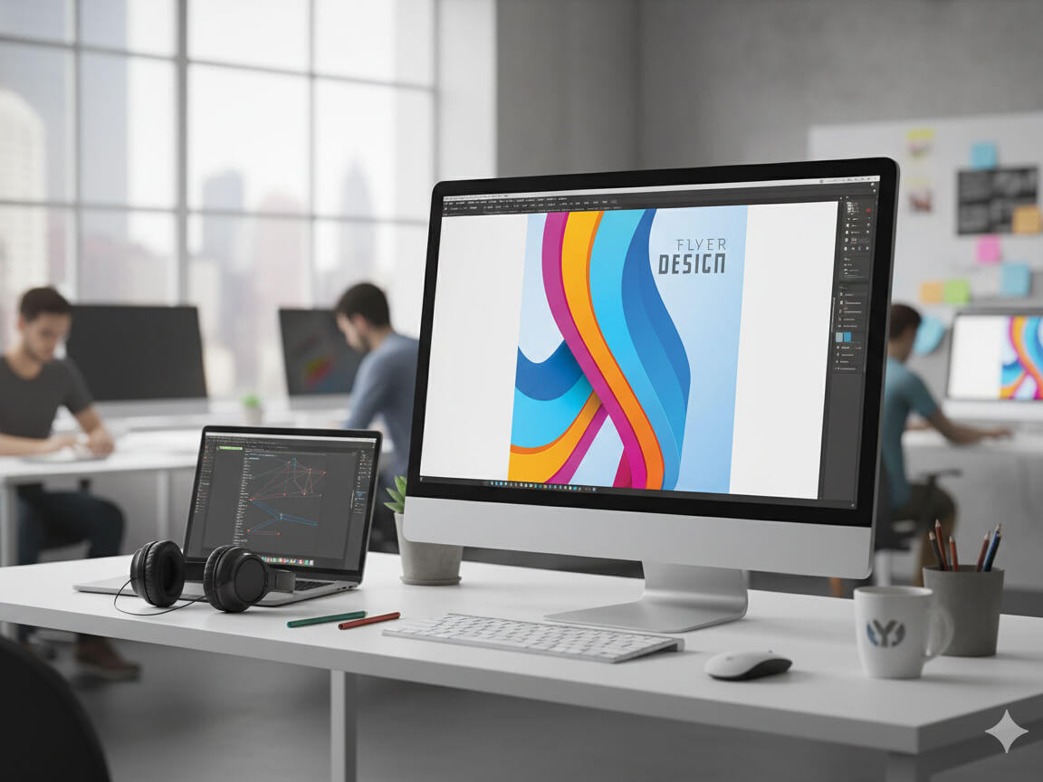 کلکسیون قالب فلایر تبلیغاتی و پوسترهای گرافیکی آماده