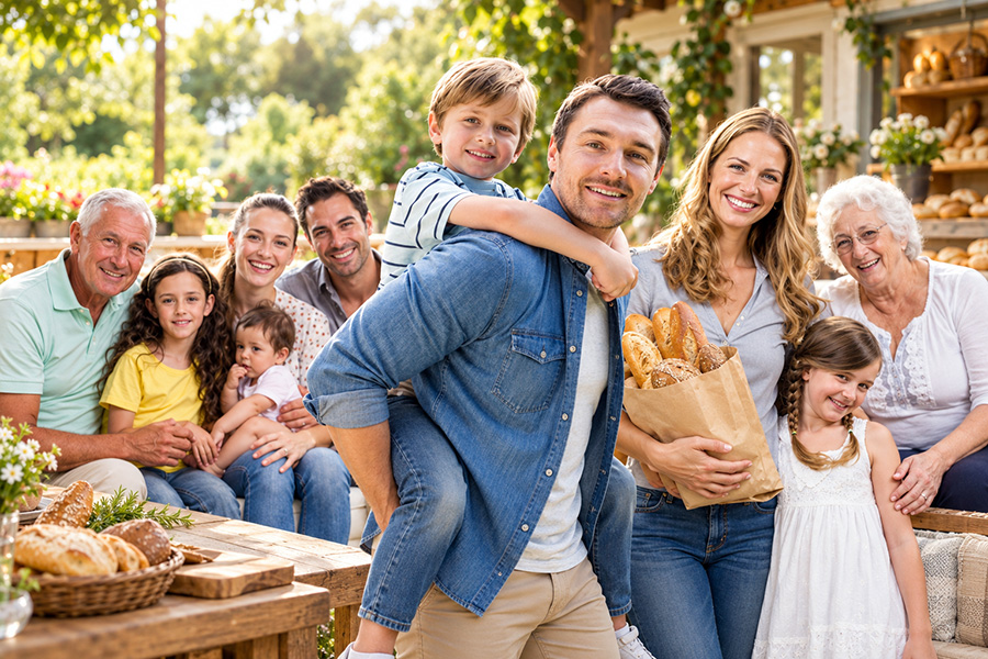 مجموعه عکس خانواده و روابط؛ والدین، کودکان و چند نسل در کنار هم