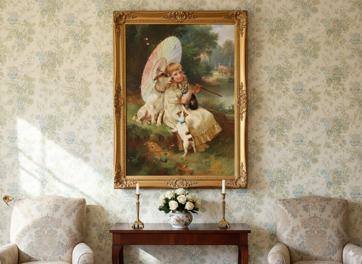 مجموعه آثار والتر هانت | نقاشی‌های حیوانات و زندگی روستایی انگلیسی