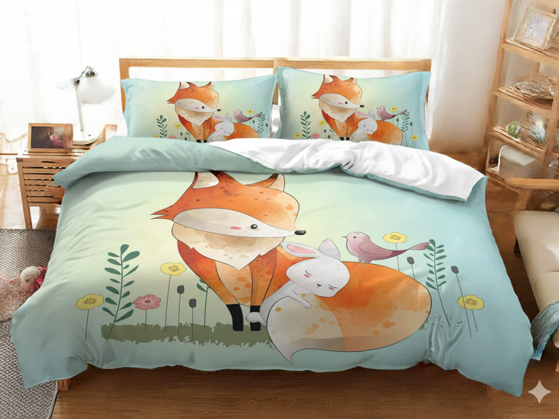 کلکسیون تصویرسازی کودکانه حیوانات پاستلی