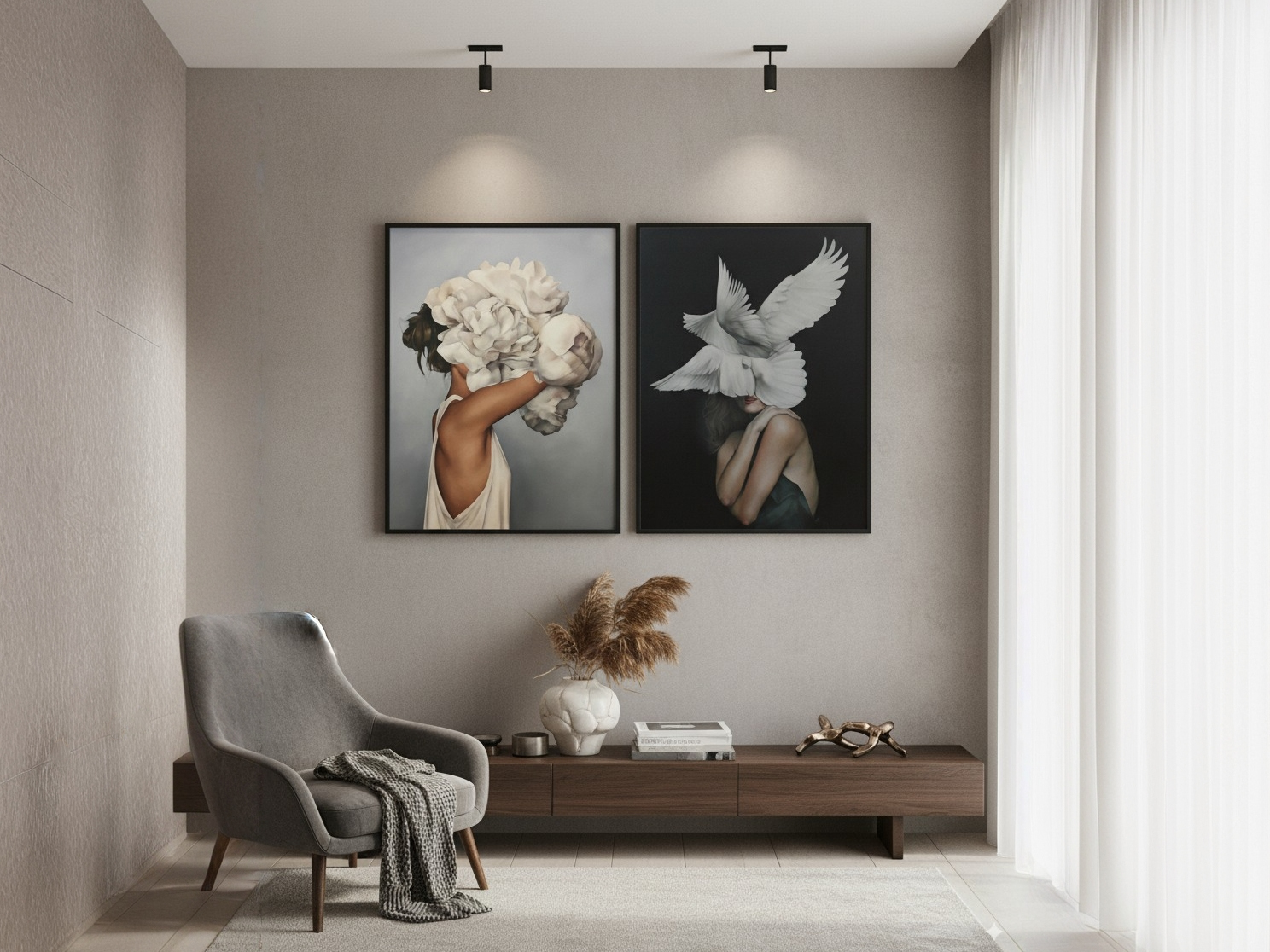 پرتره‌های سورئال و مفهومی زن | مجموعه هنر مدرن و دیجیتال