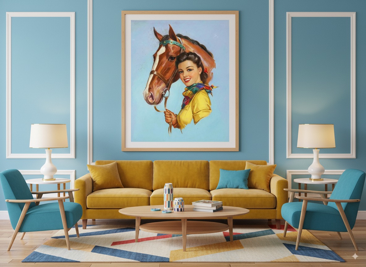 آثار هنری ژول اربیت | مجموعه تصاویر پین آپ و پرتره زنان کلاسیک