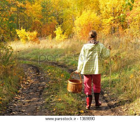 عکس دختر تنها پاییزی عکس دختر تنها در پاییز برای پروفایل