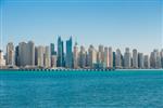 دبی امارات - 7 نوامبر نمای کلی از مارینا دبی در 7 نوامبر 2013 دبی امارات در شهرستان کانال مصنوعی به طول 3 کیلومتر در امتداد خلیج فارس