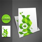 قالب حرفه ای بروشور تجاری بروشور شرکتی یا طرح جلد به رنگ سبز می تواند برای انتشار چاپ و ارائه استفاده شود