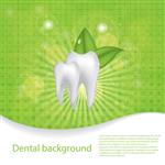 بروشور انتزاعی بروشور دندانپزشکی الگوی دندان