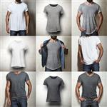 مجموعه ای از تصاویر تی شرت های خالی مختلف