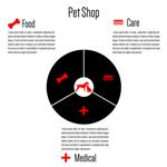 فروشگاه حیوانات خانگی وکتور گربه سگ مراقبت از حیوانات خانگی غذا پزشکی
