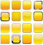 نمادهای برنامه زرد مربعی