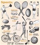 ورزش - پوستر با متن فرانسوی