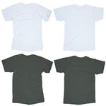 قالب تی شرت سیاه و سفید