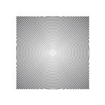 عناصر دایره ای غلیظ تصویر برداری برای موج صوتی حلقه سیاه و سفید هدف چرخش دایره سیگنال ایستگاه رادیویی مرکز مینیمم شعاعی شعاعی خط انتزاعی خطی