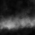 اثر مه و غبار در پس زمینه سیاه و سفید