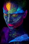 بستن پرتره انتزاعی UV