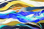 بافت آبرنگ انتزاعی نقاشی مدرن پالت رنگین کمان رنگارنگ هنر آوانگارد یادآور نقاشی های دیواری هنر معاصر لکه ها رنگ اسپری رگه های رنگارنگ