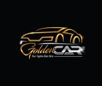 تصویر وکتور از نشان عالی خودرو طلایی و نقره ای در پس زمینه مشکی