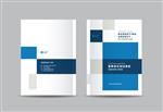 طراحی جلد بروشور تجاری یا گزارش سالانه و جلد مشخصات شرکت یا جلد کتابچه و کاتالوگ
