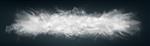 طرح افقی گسترده انتزاعی انفجار ابر برفی پودر سفید در پس زمینه تاریک