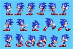 مجموعه 1 از حرکات سونیک هنر بازی ویدیویی کلاسیک Sonic the Hedgehog 3 تصویر برداری طرح پیکسل Sonic the Hedgehog 3 بازی پلتفرمی است که توسط سگا ساخته شده است